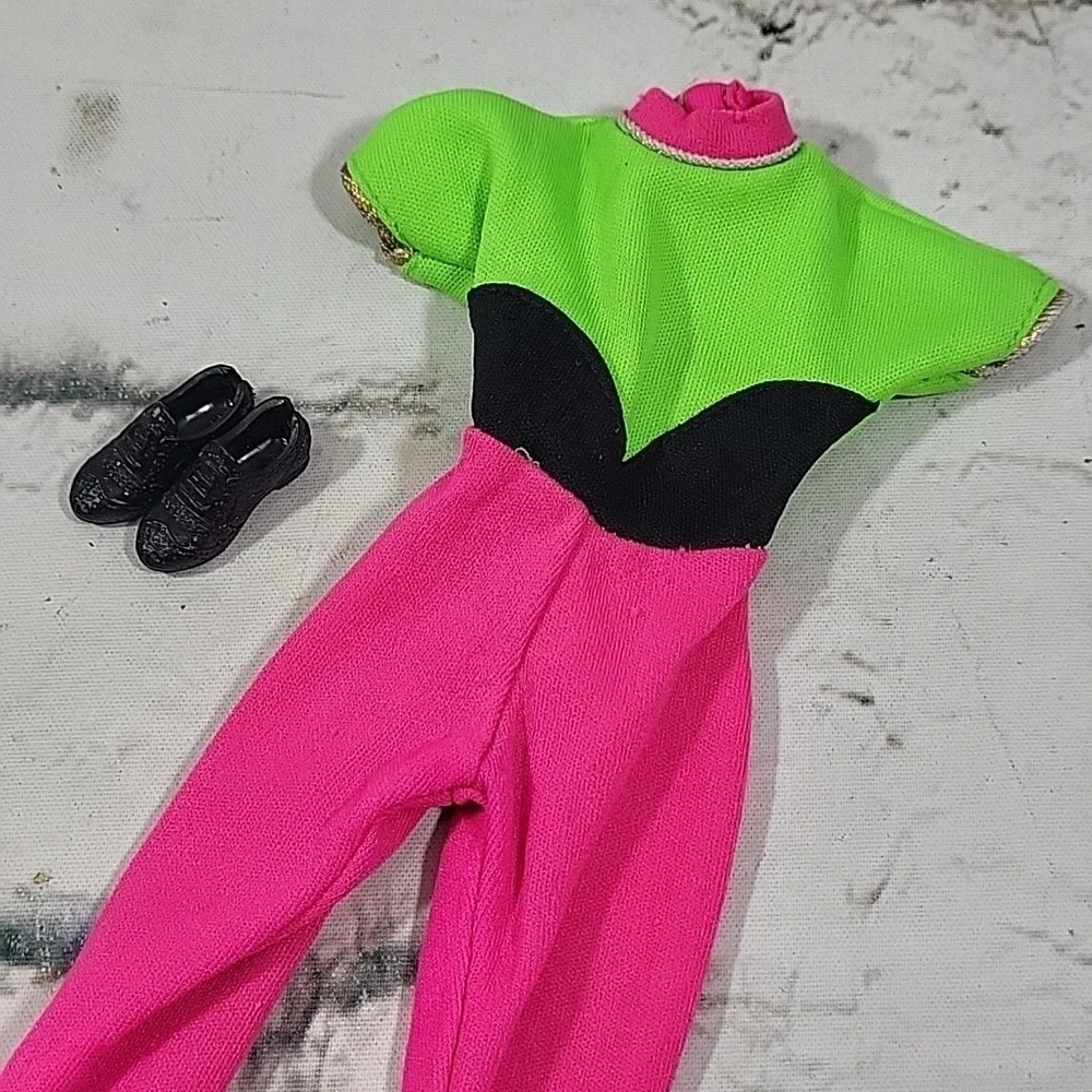 Vintage Barbie Aerobics‎ Dance Leotards Lot Jazz Shoes Ballet Slippers Outfits